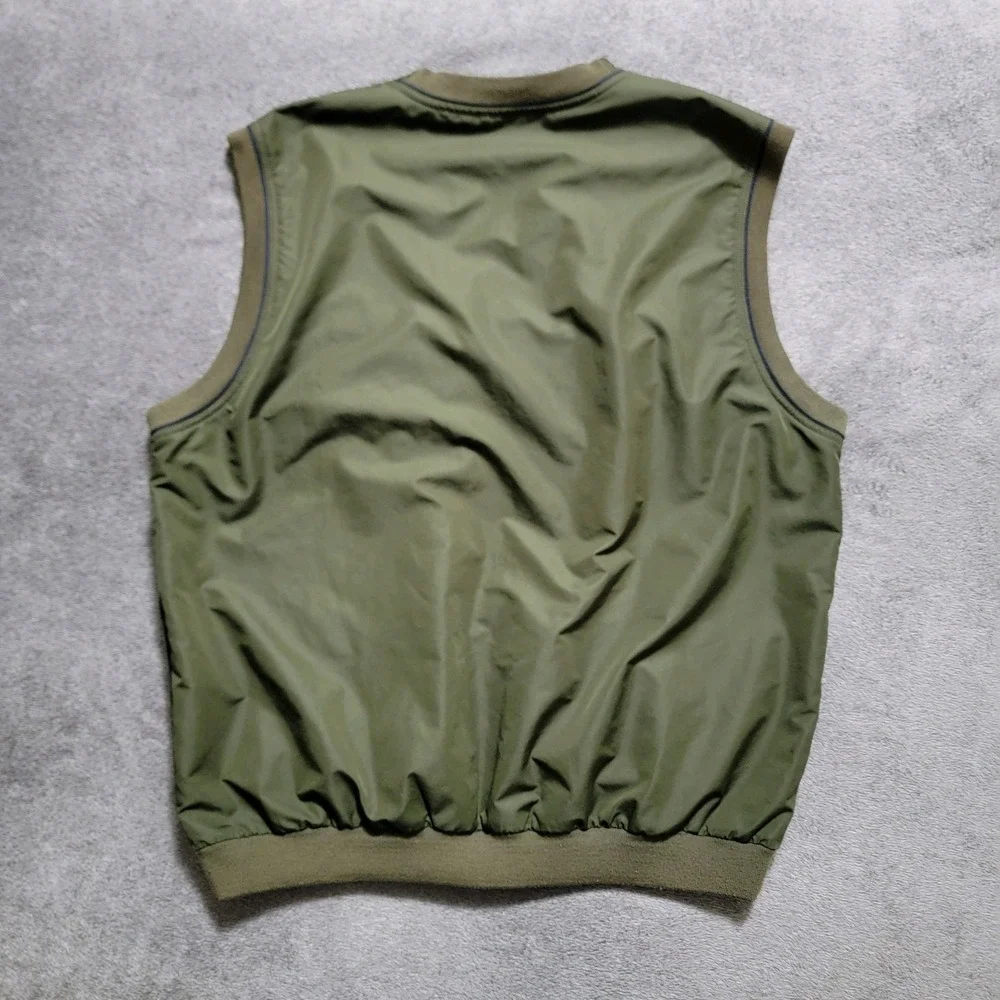 Vintage Cutter & Buck Pullover Windbreaker Vest Men's XL Plum Brook Country Club